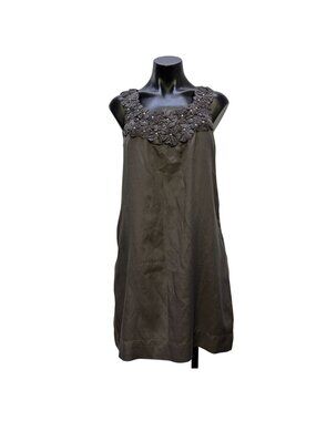 sachin and babi light blue dress Yoana Baraschi White Floral Embroidered Lace Dress BHLDN Anthropologie S main image 1